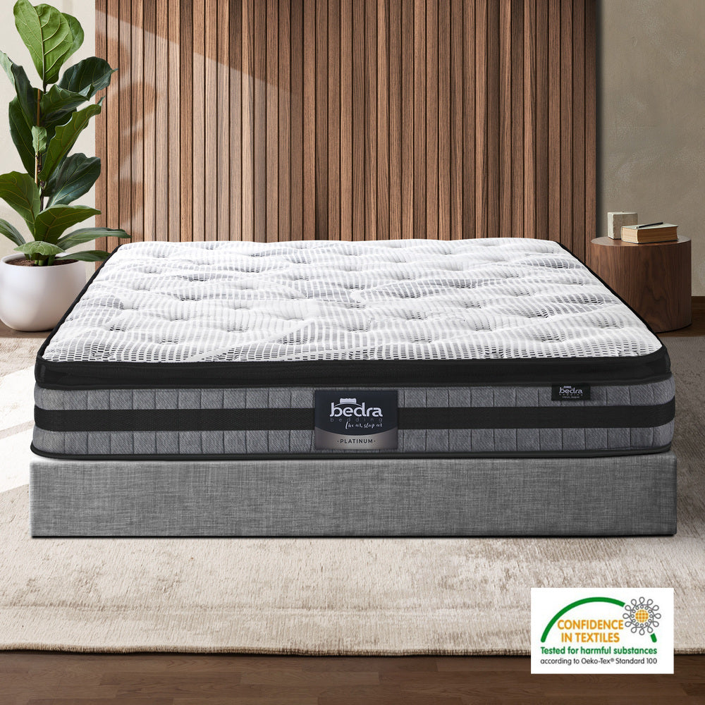 Queen Mattress with Cool Gel Foam Bonnell Spring and Pillow Top 22cm