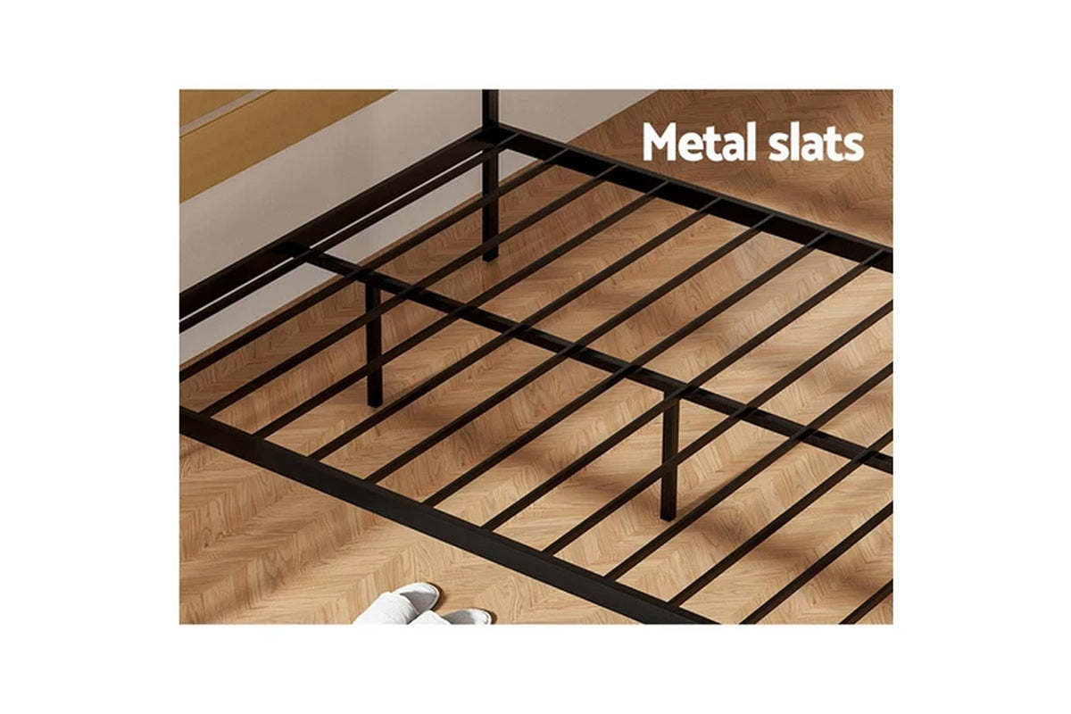 Bed Frame Double Size Metal Frame PAULA