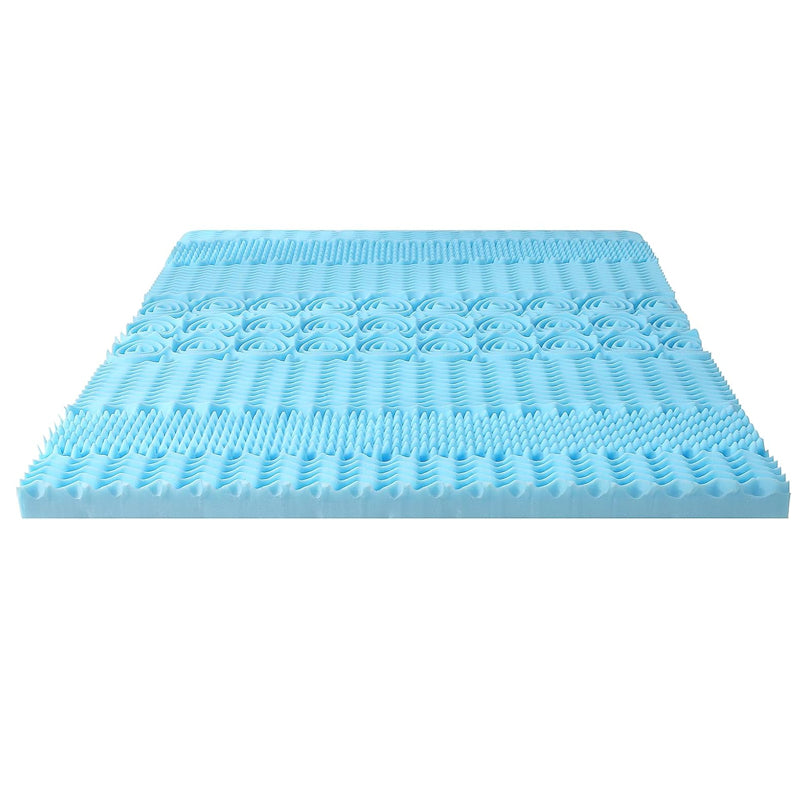 7-Zone Cool Gel Memory Mattress Support Bedding - 8cm Thickness
