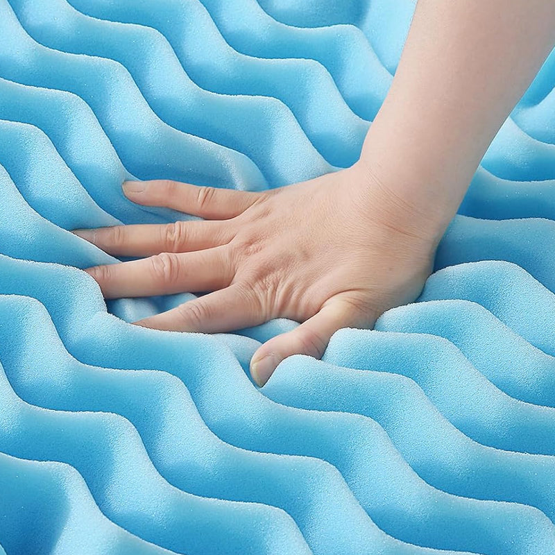 7-Zone Cool Gel Memory Mattress Support Bedding - 8cm Thickness