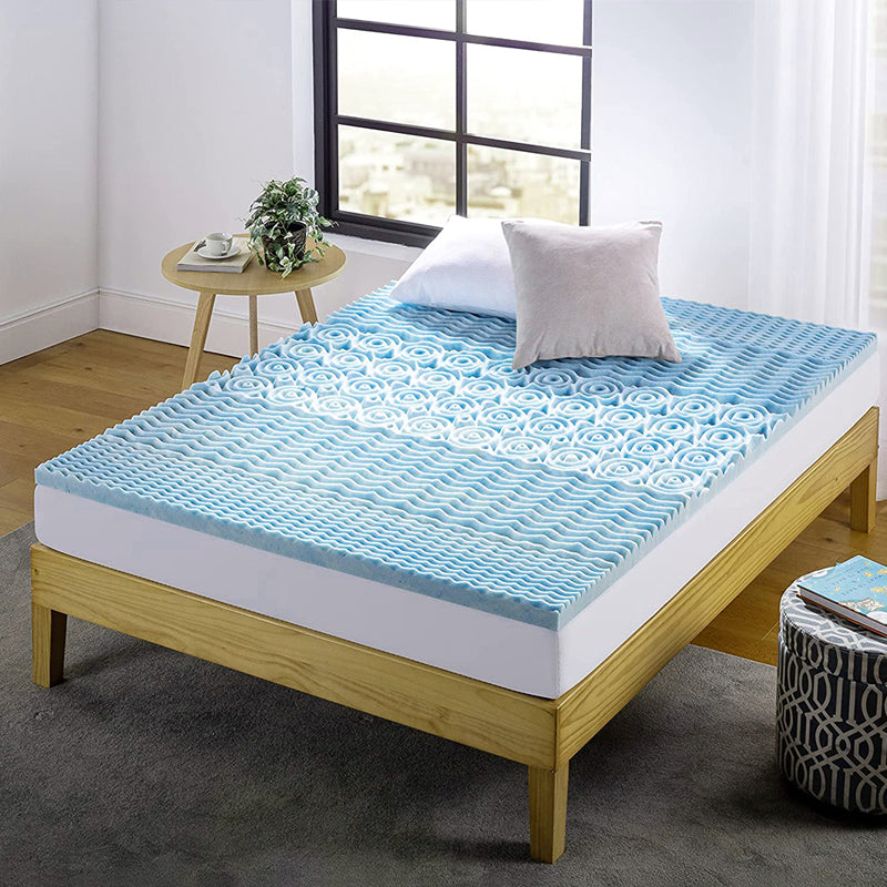 7-Zone Cool Gel Memory Mattress Support Bedding - 8cm Thickness