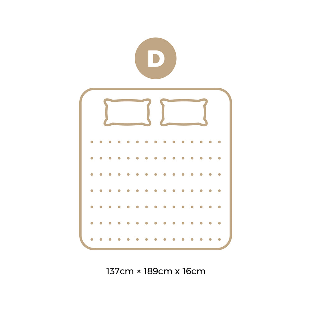 Double Mattress Bonnell Spring Boucle 16cm