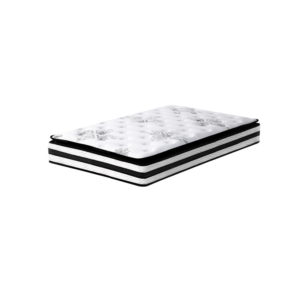 Single Mattress Medium Feel Bonnell Spring Foam 22cm