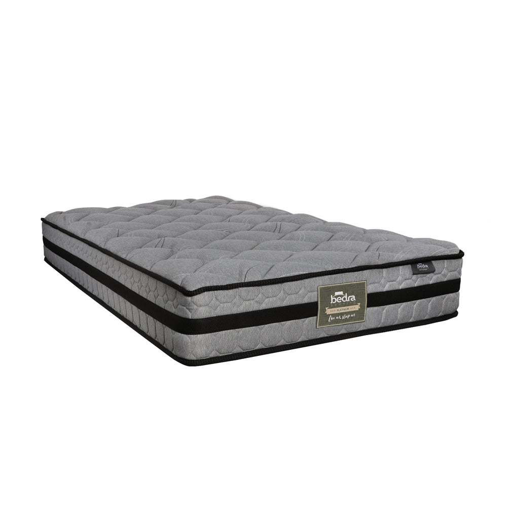 King Single Mattress with 3D Mesh Fabric Foam and Spring Support 22cm