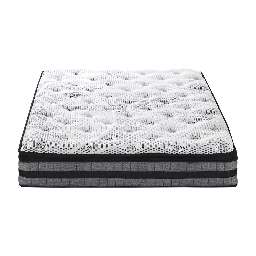 Queen Mattress with Cool Gel Foam Bonnell Spring and Pillow Top 22cm