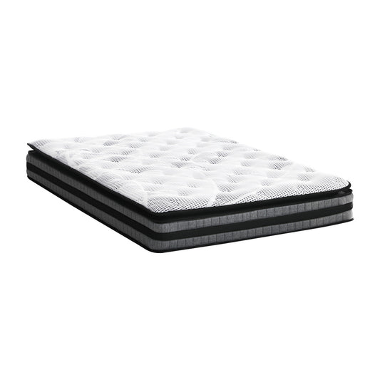 Queen Mattress with Cool Gel Foam Bonnell Spring and Pillow Top 22cm