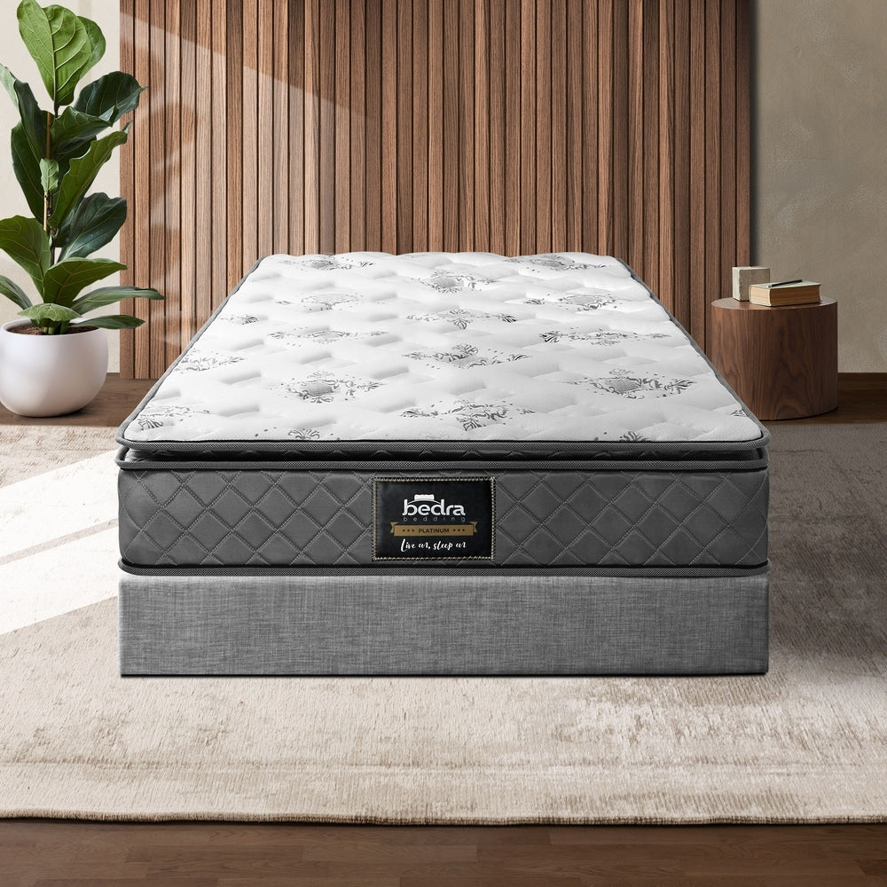 King Single Mattress with Breathable Foam and Bonnell Spring 21cm