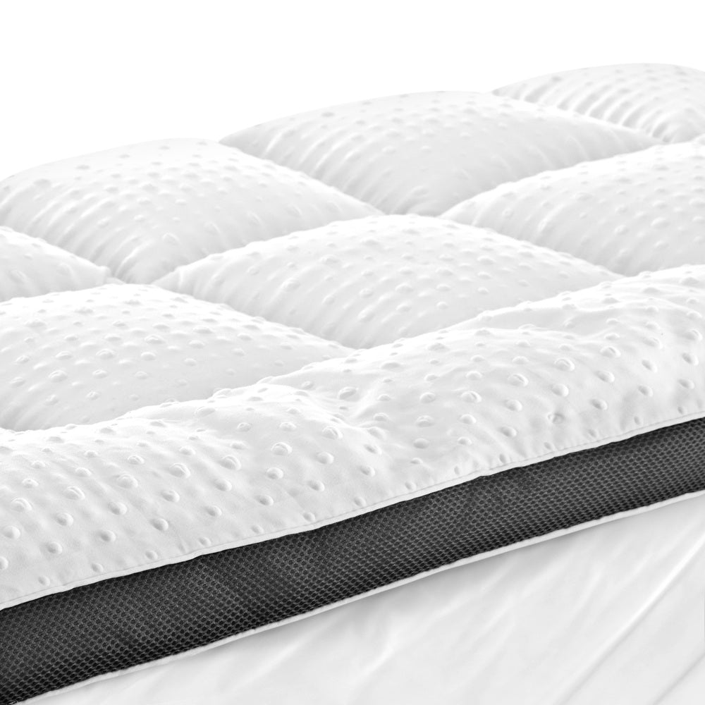 King Mattress Topper Pillowtop Airflow Mesh 5cm