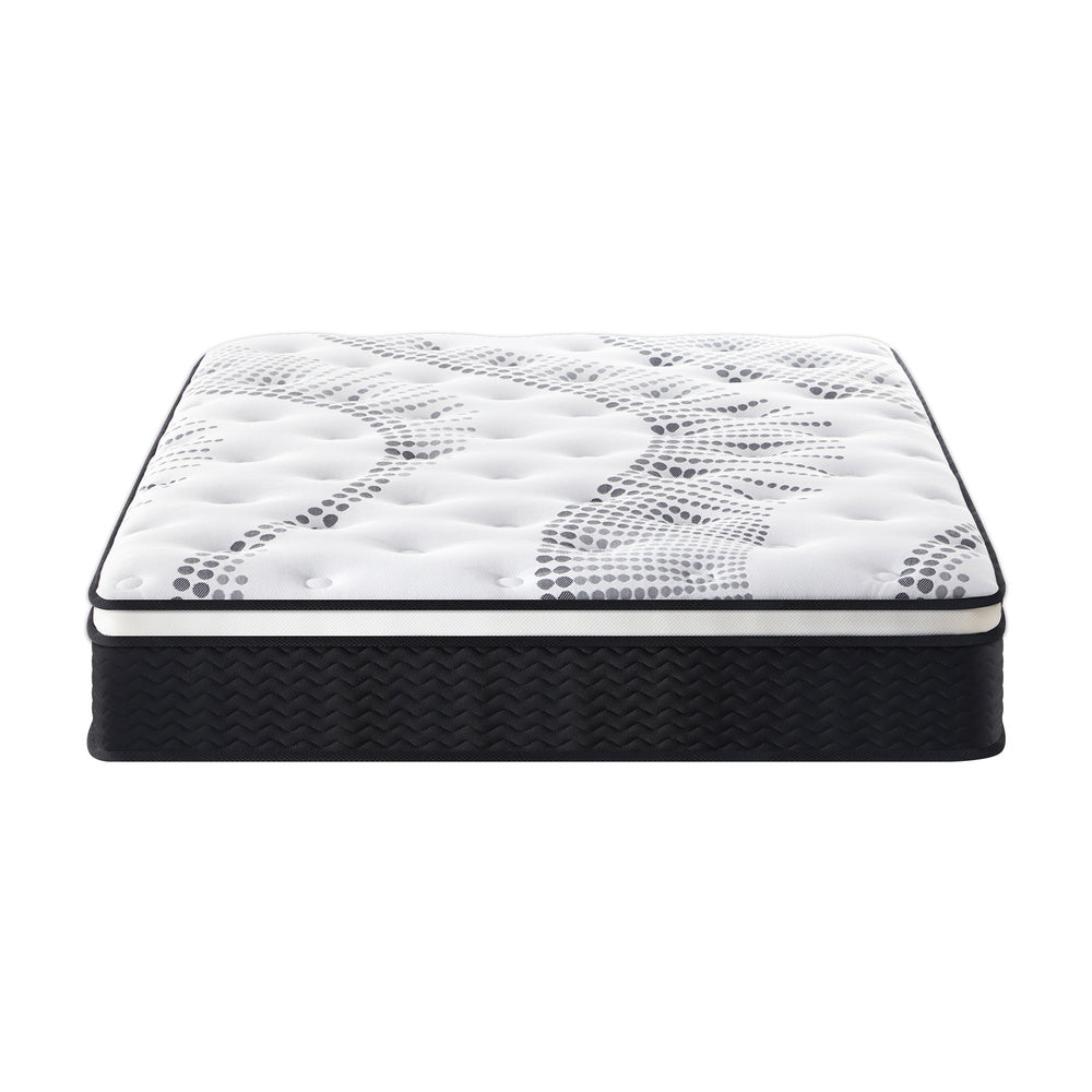 Double Mattress Cool Gel Foam Euro Top Pocket Spring 22 cm