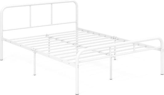 XMSJ Metal Platform Bed King - Heavy Duty with Headboard & Footboard - Deal Done