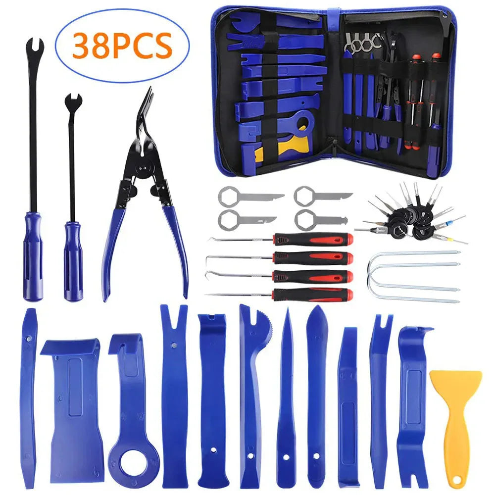 Car Trim Removal Tool Kit – Plastic Panel Clip Puller