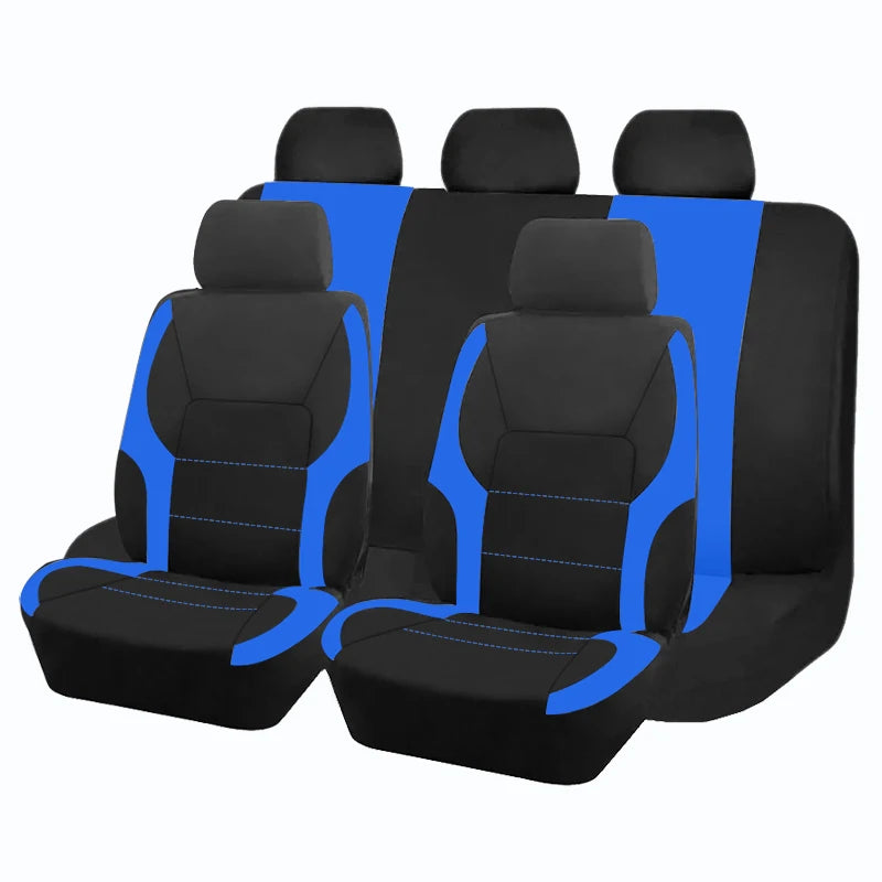 Universal Car Seat Covers – Bicolor Polyester 2 & 5 Seat