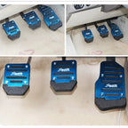 Universal Aluminium Car Pedal Cover Set – Non-Slip