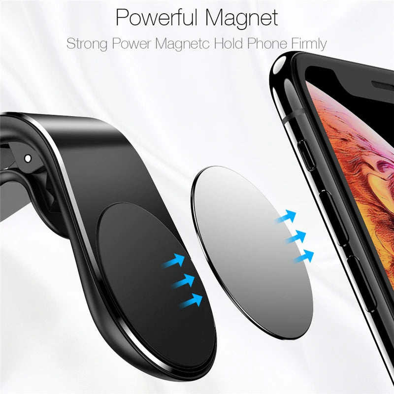 Magnetic Car Phone Holder - 360° Rotation Air Vent Mount for iPhone Samsung Huawei GPS - Deal Done