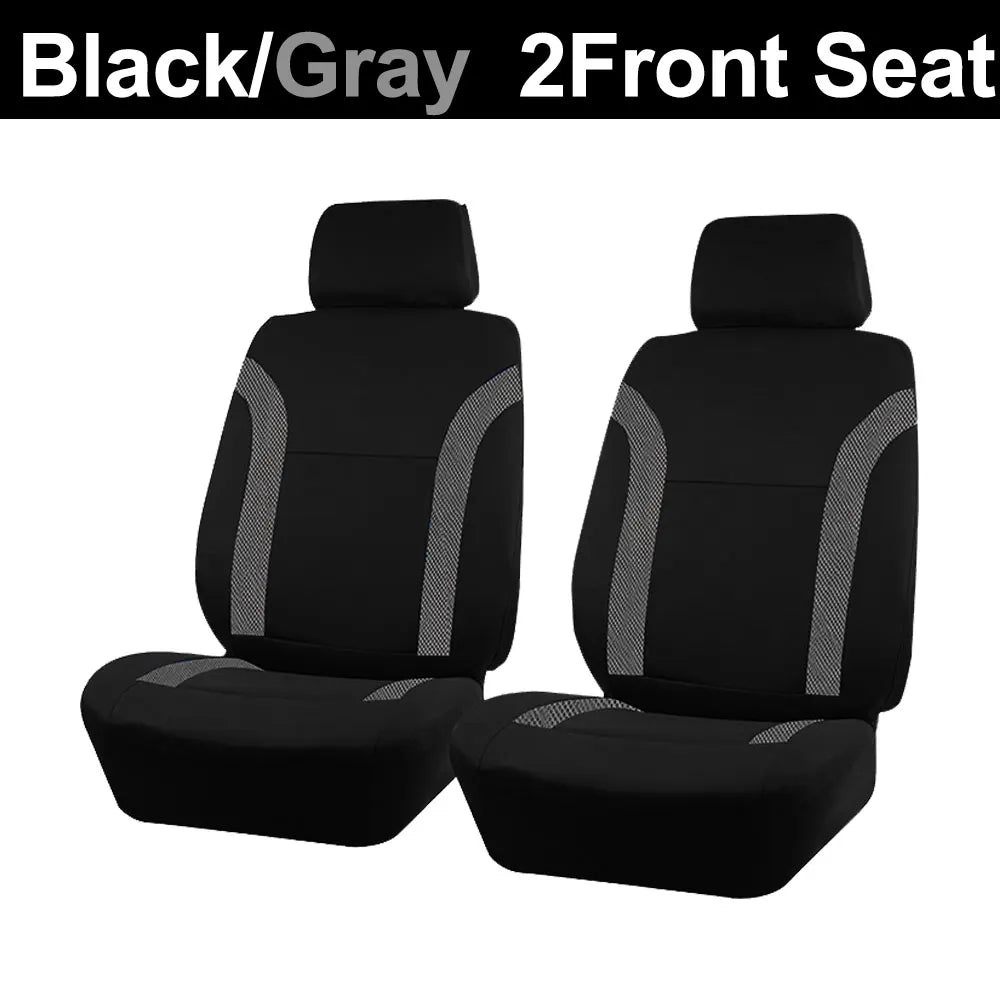 Universal Car Seat Covers – Bicolor Polyester 2 & 5 Seat