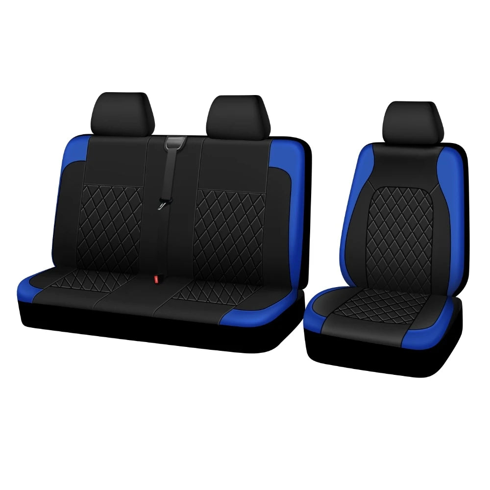 2+1 PU Leather Car Seat Covers – 4 Seasons