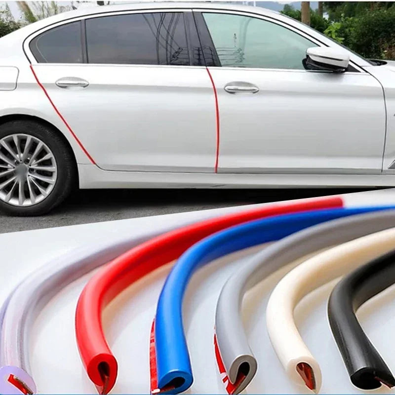 5M Car Door Edge Scratch Protector Strip – 6 Colors