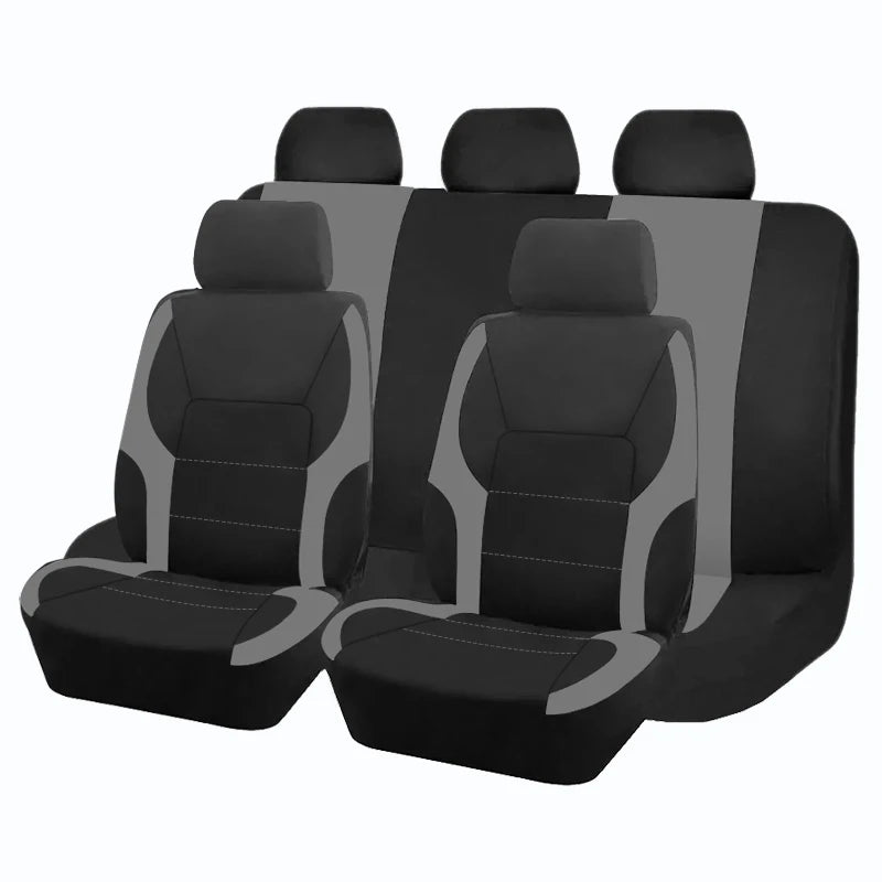 Universal Car Seat Covers – Bicolor Polyester 2 & 5 Seat