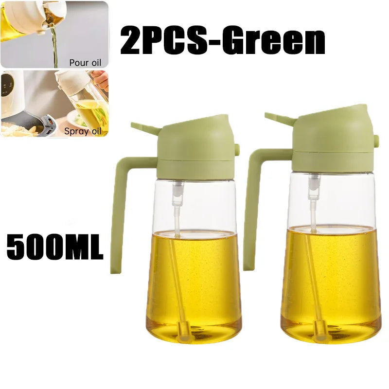 Woobrice Oil Spray Bottle 200/300/500ml - Eco-Friendly Cooking Sprayer for BBQ Baking Kitchen - Deal Done