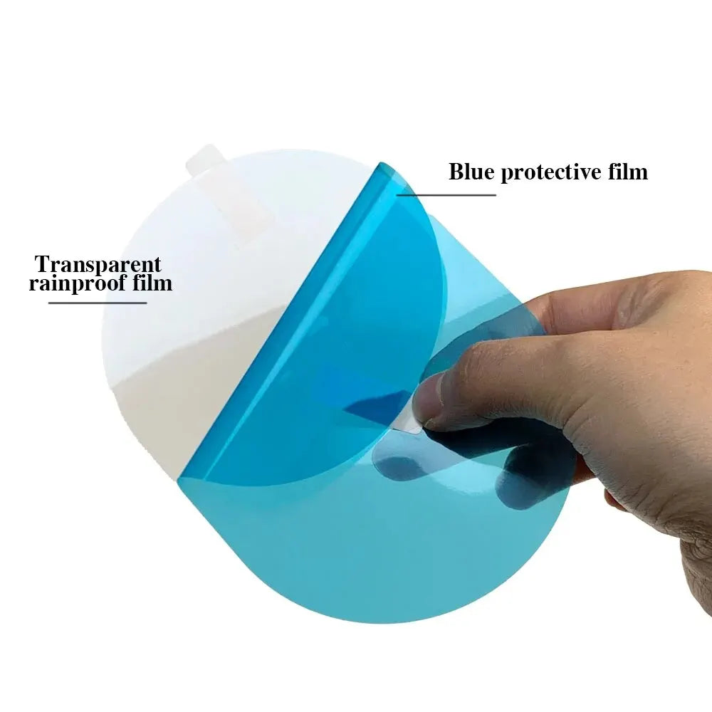 Anti-Fog Rainproof Rearview Mirror Film Cover 2pcs