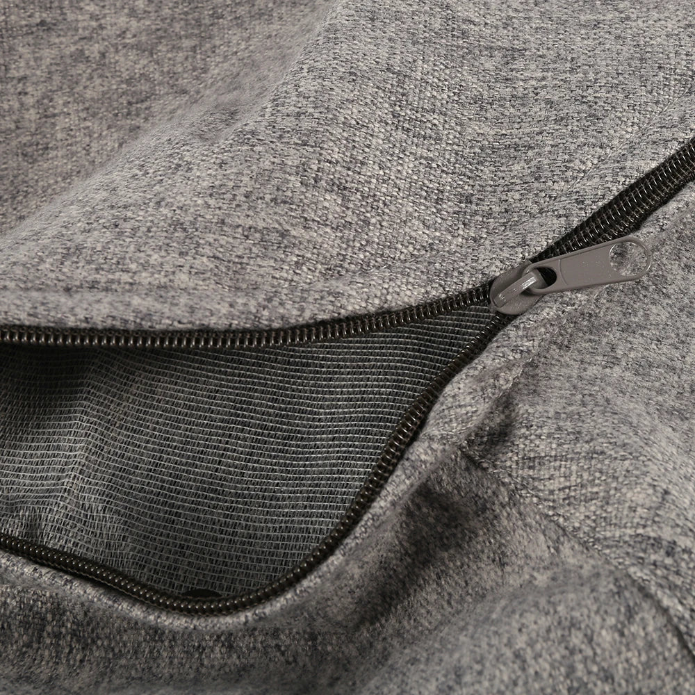 Bean Bag Sofa Cover Only 100x120cm - Violet Fabric Lazy Chair (No Filler) - Deal Done