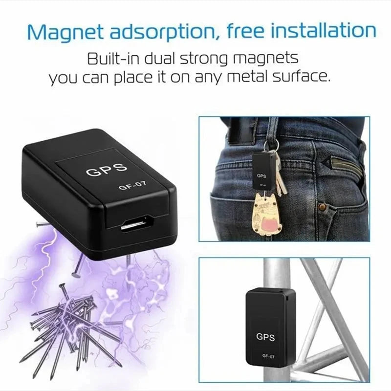 GF07 Mini GPS Tracker - Magnetic Real-Time Locator for Car Motorcycle Pets Kids Elderly - Deal Done