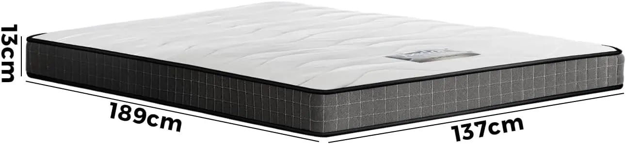 XMSJ Double Mattress 13cm Bonnell Spring - Medium Firm 10 Inch - Deal Done
