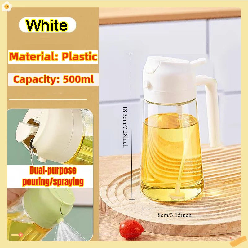 Woobrice Oil Spray Bottle 200/300/500ml - Eco-Friendly Cooking Sprayer for BBQ Baking Kitchen - Deal Done
