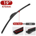 Double Rubber Wiper Blades J/U Hook – 14" to 26"