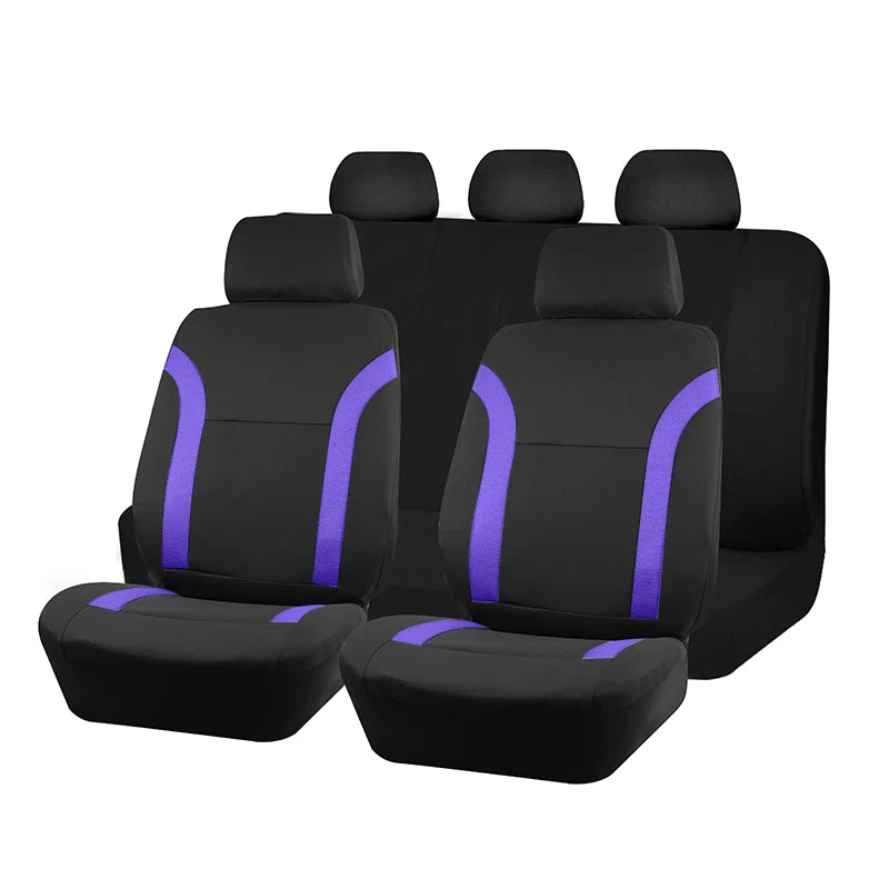 Universal Car Seat Covers – Bicolor Polyester 2 & 5 Seat