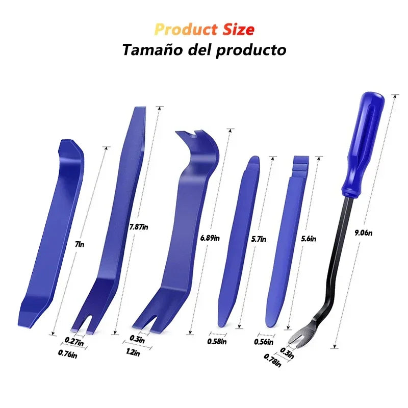 Car Door Panel Trim Removal Tool Kit – Pry Set