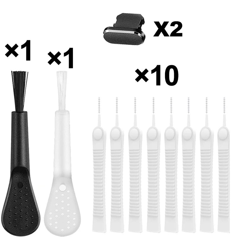 Phone Charging Port Cleaning Kit - Dust Removal Tool for iPhone 15 14 13 Pro Max Keyboard - Deal Done