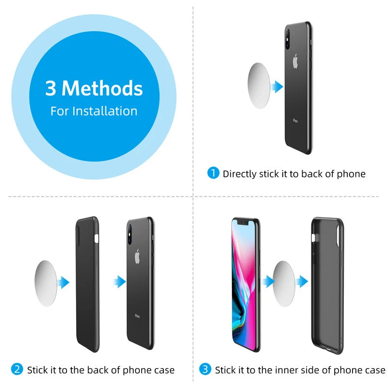 Magnetic Car Phone Holder - 360° Rotation Air Vent Mount for iPhone Samsung Huawei GPS - Deal Done