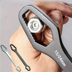 Universal Double-Ended Ratchet Wrench 3-17mm Adjustable