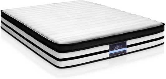 XMSJ Double Mattress 27cm (8") - 5-Zone Pocket Spring System Breathable Euro Top 5Yrs Warranty - Deal Done