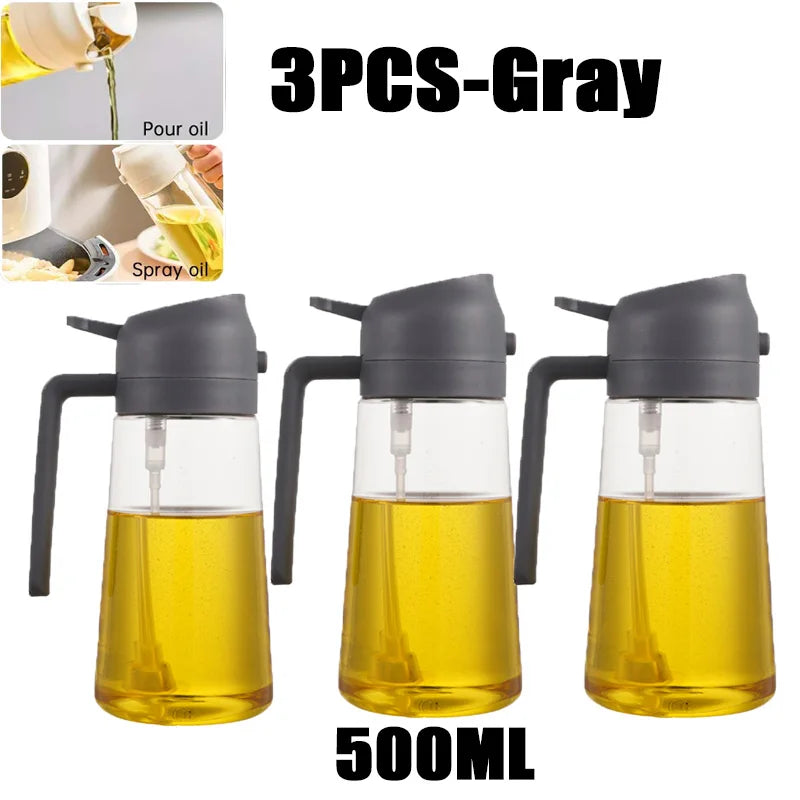 Woobrice Oil Spray Bottle 200/300/500ml - Eco-Friendly Cooking Sprayer for BBQ Baking Kitchen - Deal Done