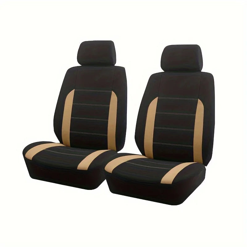 Universal Car Seat Covers – Bicolor Polyester 2 & 5 Seat