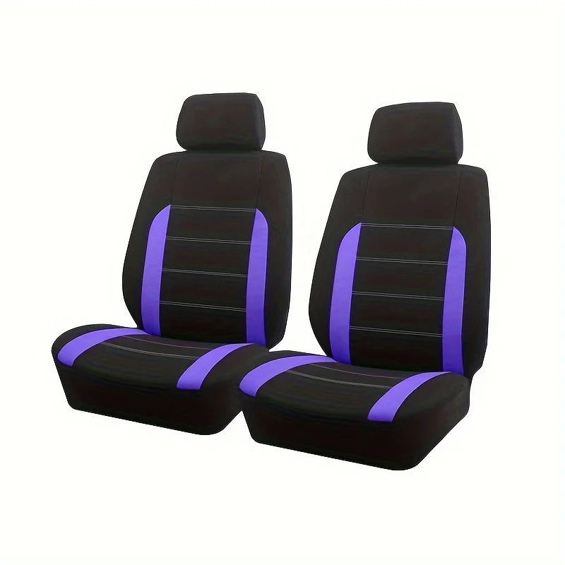 Universal Car Seat Covers – Bicolor Polyester 2 & 5 Seat