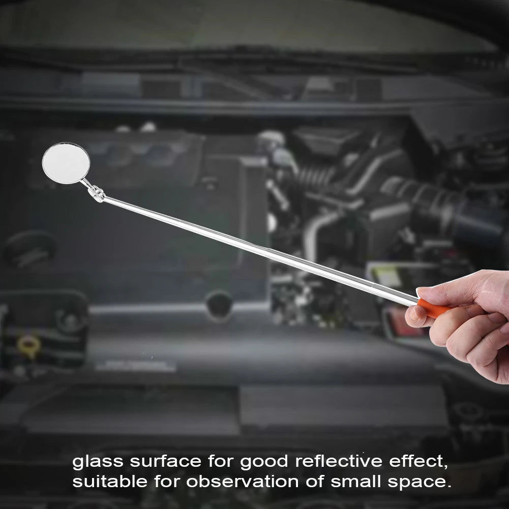 Telescopic 360° Inspection Mirror – 600mm Extend