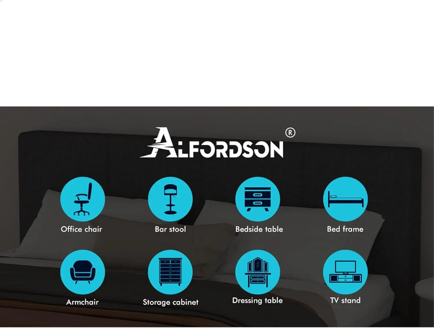 Bed Frame with Gas Lift Storage Base Single Size, Bed Platform Foundation with Linen Fabric Upholstered Tufted Headboard for Mat - Deal Done