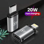Lightning to USB-C Adapter – iPhone & Android