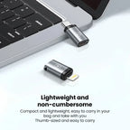 Lightning to USB-C Adapter – iPhone & Android