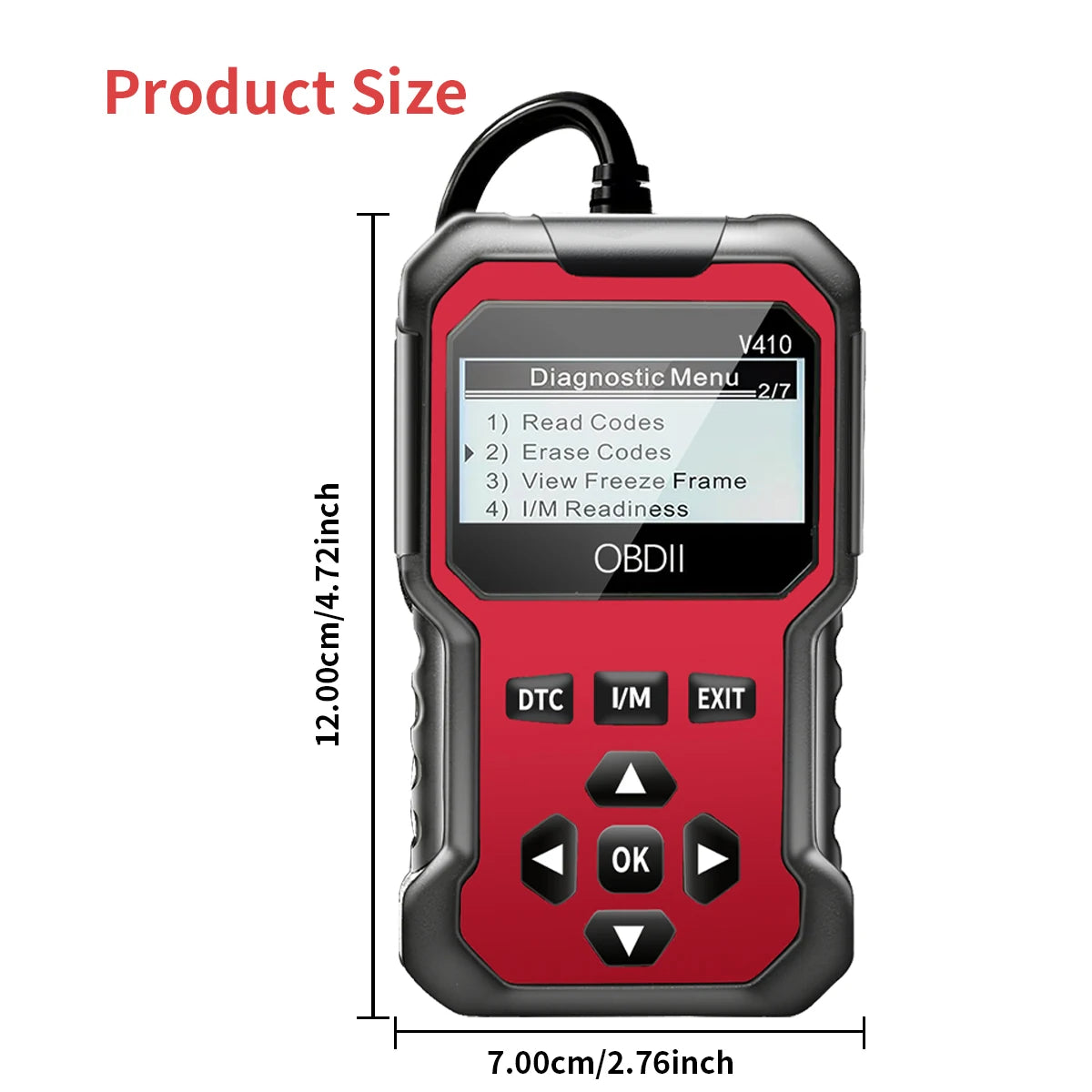Jexiwe OBD2 Scanner – Car Diagnostic Fault Code Reader