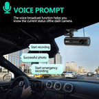 4K/2K WiFi Dash Cam – 24H Parking Monitor