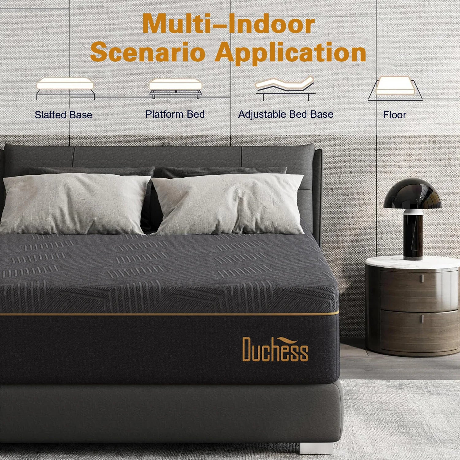 Duchess Memory Foam Mattress Cool Gel - No Spring 16-20cm - Deal Done