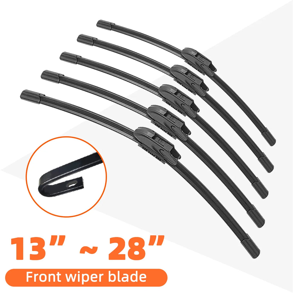 Universal J/U Hook Wiper Blades – 13" to 28" All Sizes