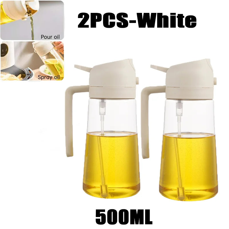 Woobrice Oil Spray Bottle 200/300/500ml - Eco-Friendly Cooking Sprayer for BBQ Baking Kitchen - Deal Done