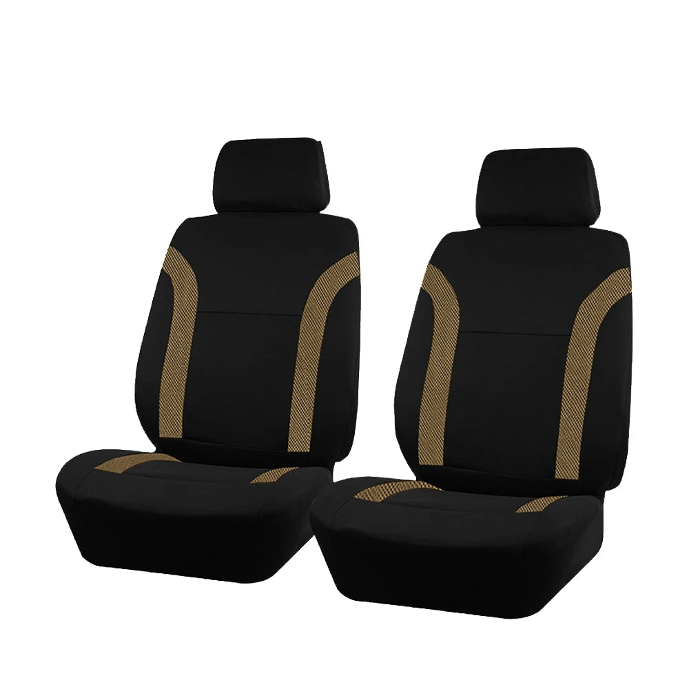 Universal Car Seat Covers – Bicolor Polyester 2 & 5 Seat
