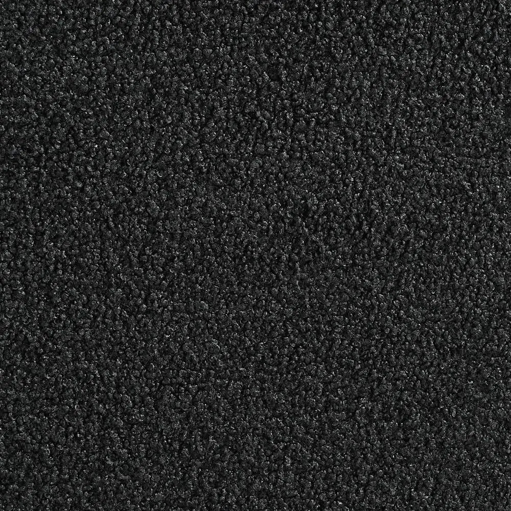 Single Bed Frame Fabric Upholstered Platform Bed Base with Headboard, Black - Deal Done