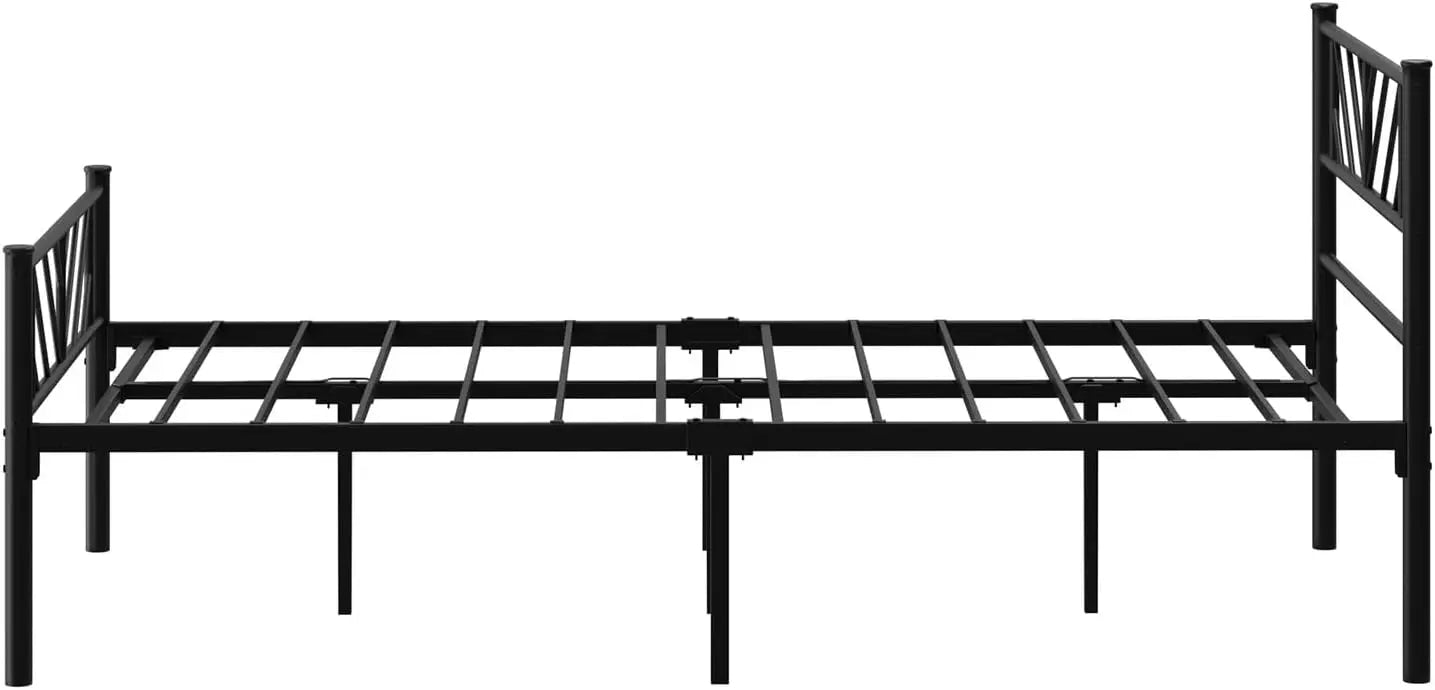 XMSJ Vintage King Single Metal Bed Frame with Storage Space - Deal Done